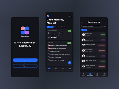 Talent Recruitment & Strategy - mobile app