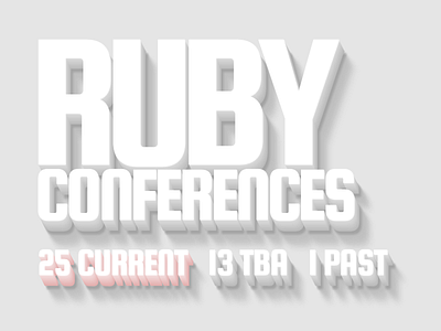 Rubyconferences.org css3 ruby
