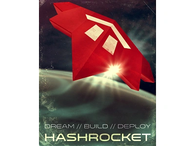 Ship hashrocket poster space