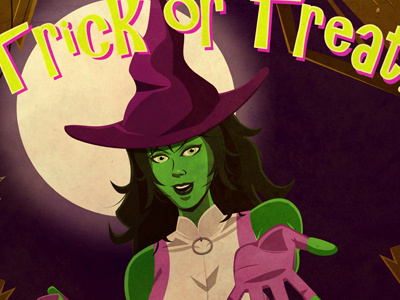 She Hulk - Oh you better not give me a rock! candy halloween iron man jack o lantern she hulk