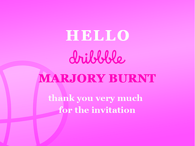 Hello Dribbble dribbble invite ui ux веб дизайн дизайн