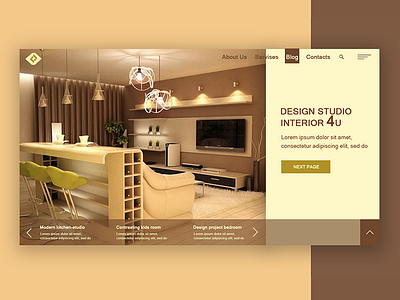 Interior Design design design2019 interior kitchen kitchen studio shot studio ui ux veb design