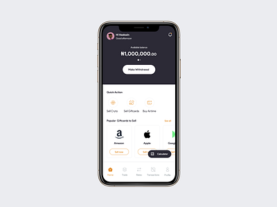 MyEcurrency NG Mobile App Design