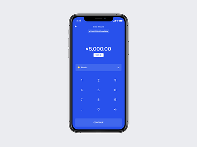 Bureau De Coin UI Screen blue design fintech fund minimal money send sendmoney ui uidesign uiuxdesign ux ux ui