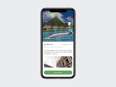 Daillos App - A tourist app - detail page