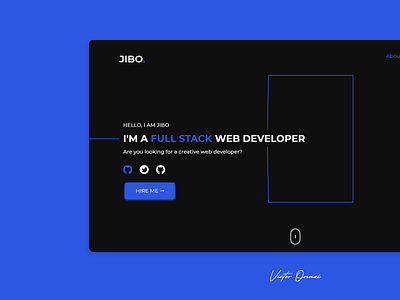 Jibola Portfolio site design designthinking uidesign uiuxdesign ux ui