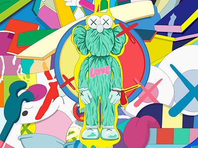 Kaws designs, themes, templates and downloadable graphic elements on ...