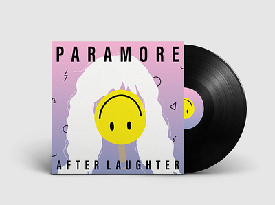 After Laughter by Paramore adobe illustrator album artwork album cover dribbbleweeklywarmup music paramore photoshop redesign warmup weeklywarmup