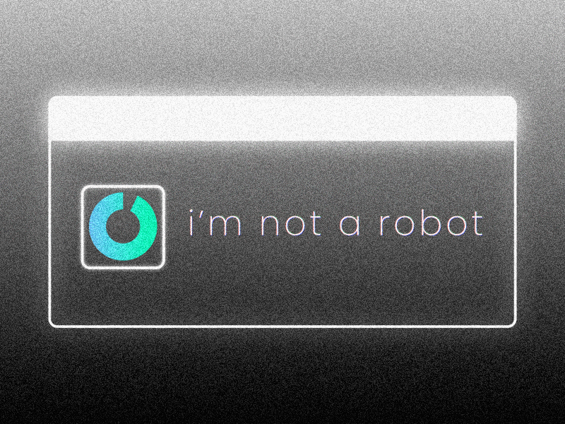 I'm not a robot after effects aftereffects animated gif noise texture