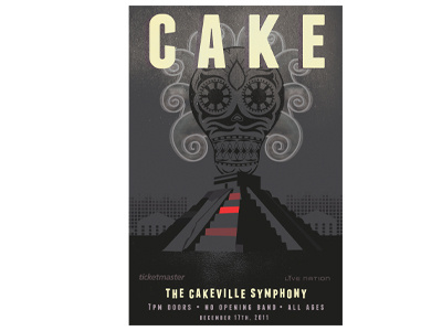 Cake Gig Poster