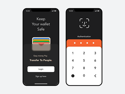 E wallet app appdesign design ios money money transfer pay safe sketch sketchapp typography ui ui designs userinterface ux ux ui wallet