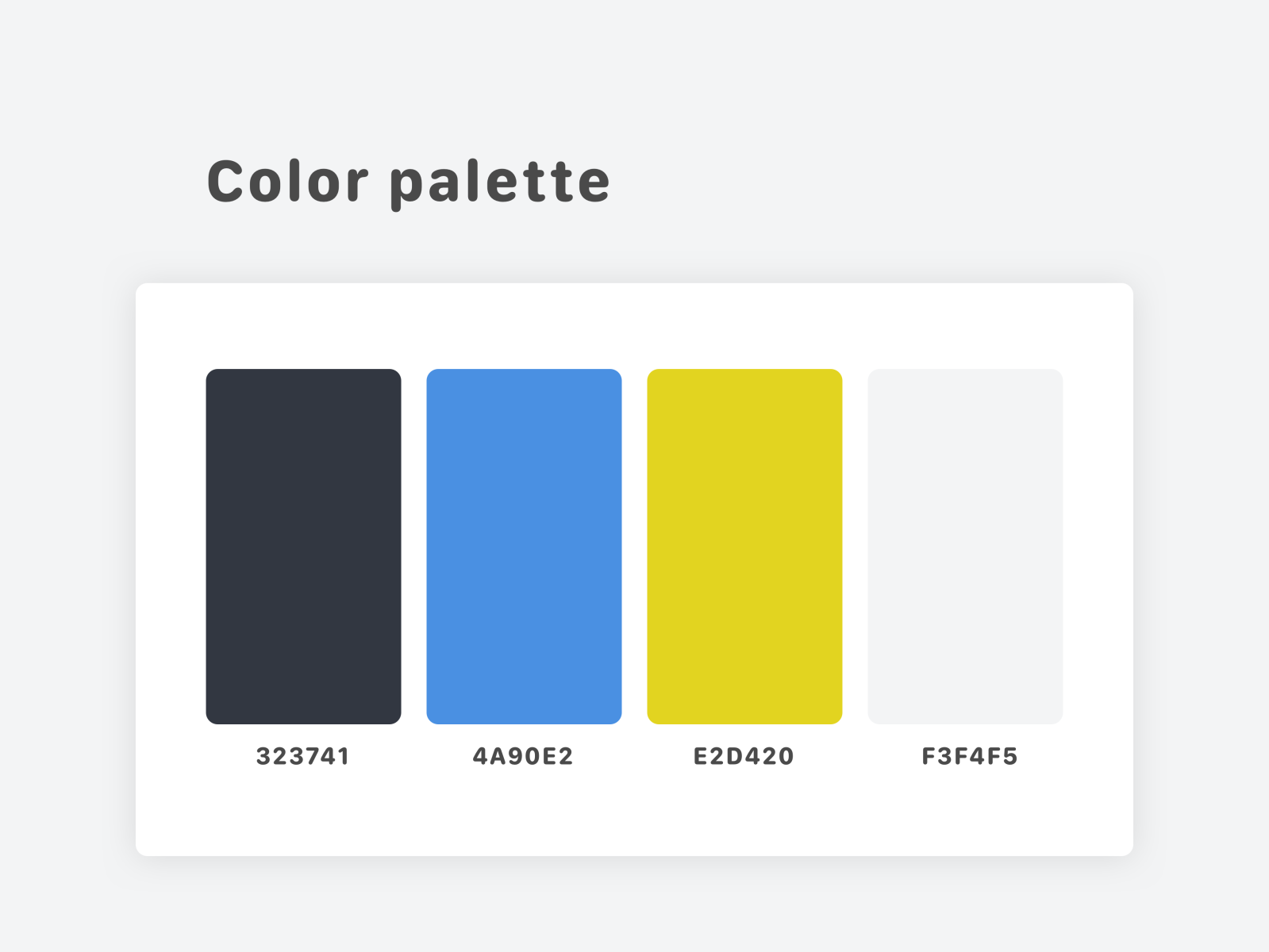 Color Pallete #1 By Hoorad Ramezani On Dribbble