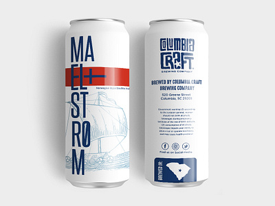 Maelstrom - Norwegian Style Double IPA beer beer branding branding branding and identity brewery brewery logo craft beer design graphic design illustration logo design typography vector