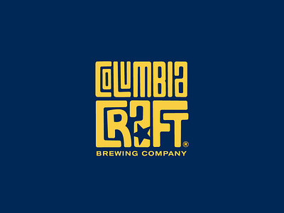 Columbia Craft Brewing Company beer beer branding branding branding and identity brewery brewery logo craft beer design graphic design illustration logo design typography vector