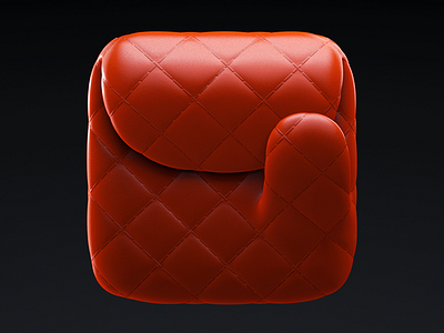 Glove 3d app glove icon ios modo odessa red ukraine