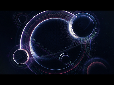 UI & Data Design 3d film futuristic grid odessa pattern planet space ui ukraine