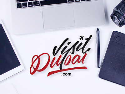 Visit Dubai app brand brand and identity branding calligraphy dubai font design lettering logo travel type typography ui ux