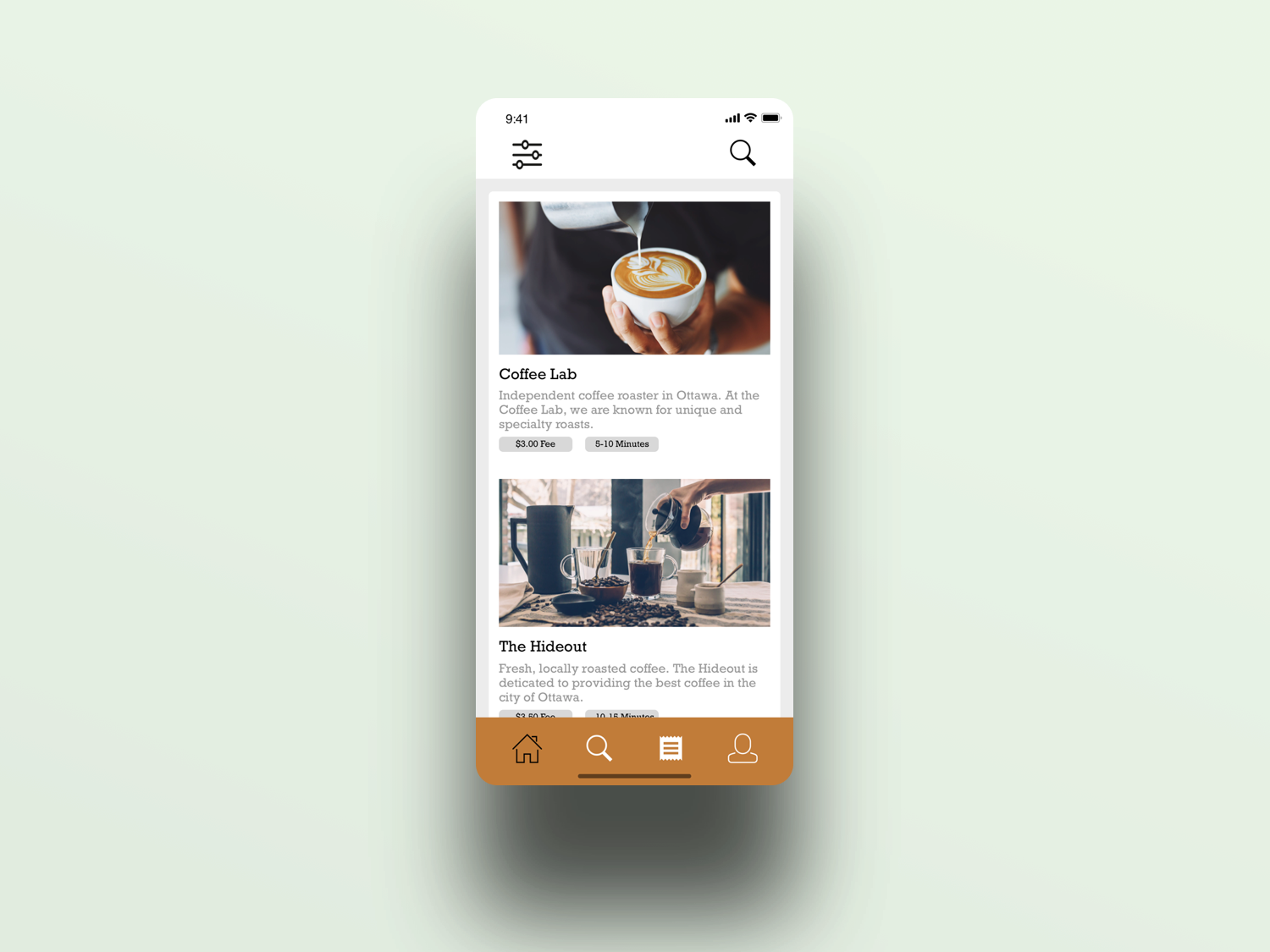 Coffee Delivery by Bradley O'Leary on Dribbble