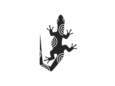 Lizard Illustration Logo животное логотип пресмыкающееся рептилия холоднокровное ящерица