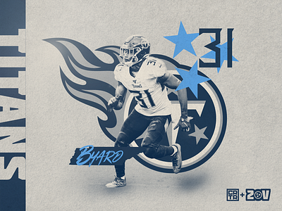 Titans Countdown Posters - Kevin Byard design