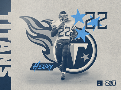 Titans Countdown Posters - Derrick Henry design