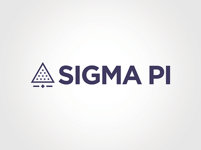 Sigma Pi branding logo vector