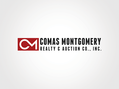 Comas Montgomery branding logo vector