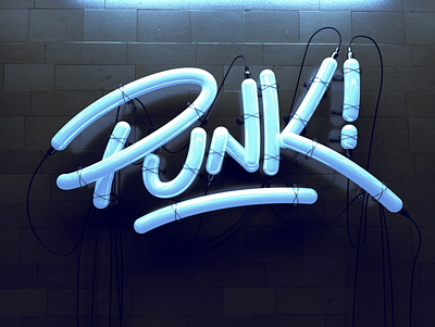 Punk Lettering 3d designer cinema 4d octane render personal project