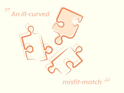 Misfit-Match illustrate illustration illustrator line art linework poem poet poetry quotation quote