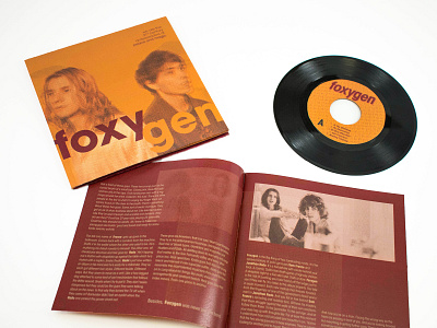 Foxygen Album Cover & Lyric Booklet