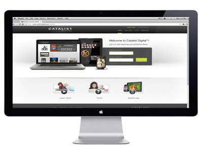 Catalyst Digital / Findaway World css graphic design html web web design