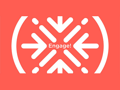 Engage! Cleveland branding cleveland go media logo design