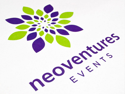 NeoVentures business card design logo