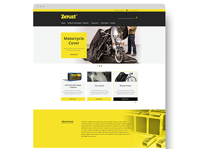 Zerust responsive cms web design website design