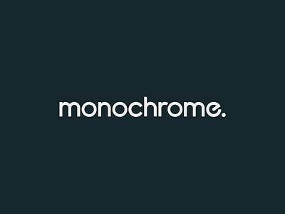 Monochrome logo animation ident logo minimal reveal simple wordmark