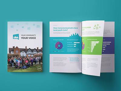 Your Community, Your Voice - Booklet booklet brochure charity community print