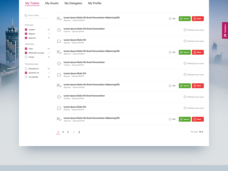Schroders ServiceNow Portal by Matt Dayton for Monochrome on Dribbble