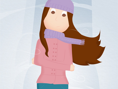 Cold Day draw illustration vector