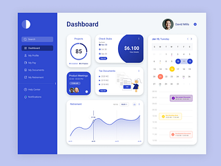 Payroll System Dashboard Design by Onur Aydemir on Dribbble