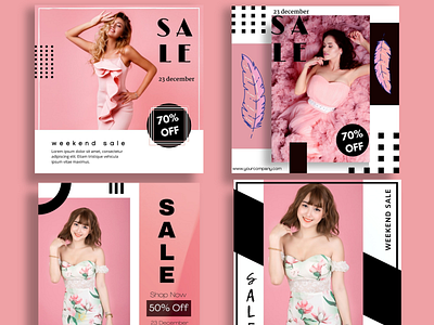 Sale design posts instagram fashion brand instagram post retail sale