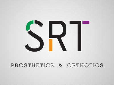 Logo for a prosthetics company