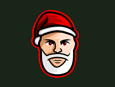 Santa Claus Mascot Logo apple apple pencil applepencil christmas drawing elf elves illustration ipad ipad pro ipadproart logo mascot mascot character mascot design mascot logo mascotlogo procreate procreateapp santa claus