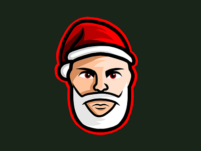 Santa Claus Mascot Logo