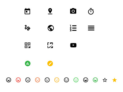QuickTapSurvey Android Icons android gmd icons material design qts quicktapsurvey