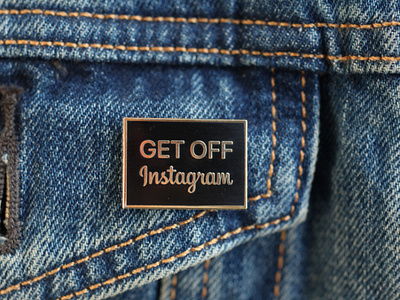 GET OFF Instagram pin