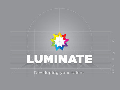 Luminate Logo Construction