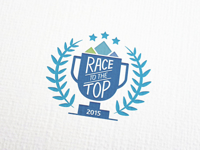 Race To The Top 04 logo race trophy