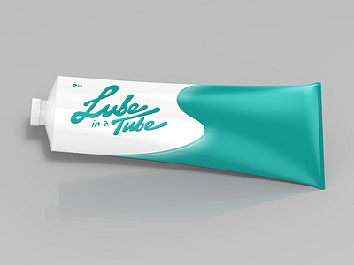 Lube Logo Mockup 01 identity lettering logo packaging typographic