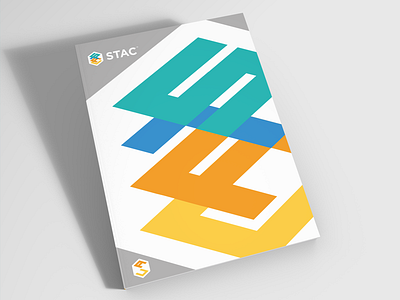 Stac Cover 01 3d brochure cover identity logo mockup