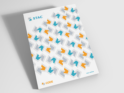 Stac Cover 03 3d brochure cover identity logo mockup